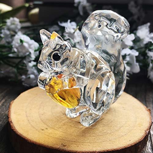 Producto H y D Cristal Animales Figura Coleccionable Pisapapeles Adorno de Mesa Centro