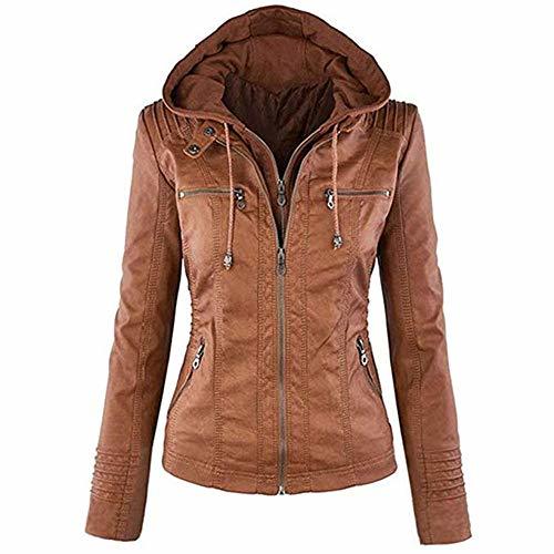 Producto Newbestyle Mujer Cazadoras Polipiel Chaqueta Mujeres