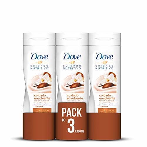 Beauty Dove Loción con Karité y Vainilla - 3 Paquetes de 400 ml