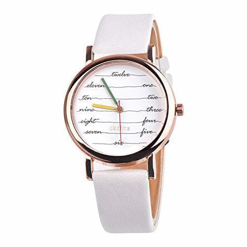 Product NJKHN Reloj de Mujer Reloj de Mujer Reloj de Cuero Casual para