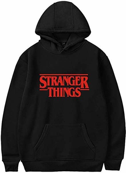 Product EMILYLE Color Puro Stranger Things Sudadera con Capucha Letra ...