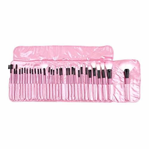 Product MXECO Woman's Pink 32 piezas de maquillaje Pincel Maquiagem Professional Superior suave