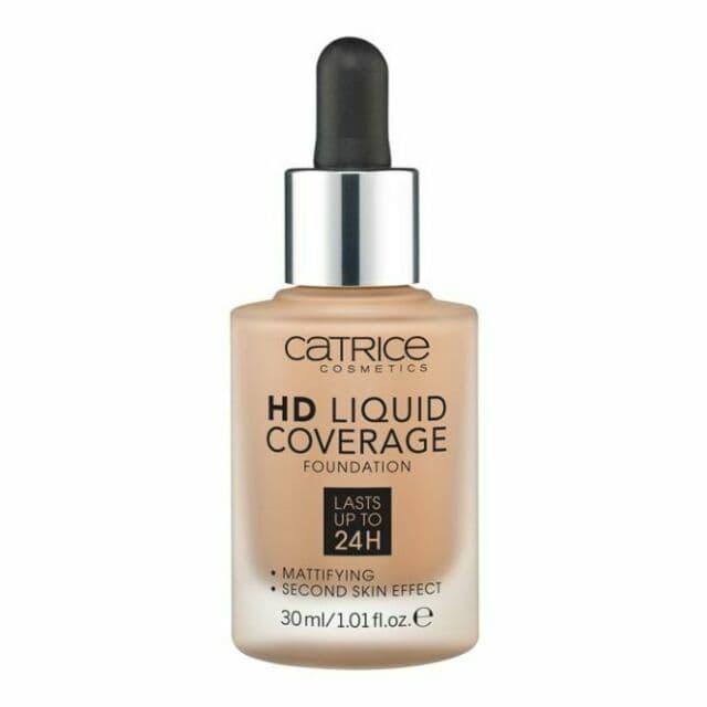 Belleza CATRICE BASE DE MAQUILLAJE HD LIQUID COVERAGE 002 PORCELAIN BEIGE 30ML