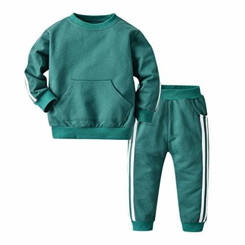 Producto 0-3 Años,SO-buts Infantil Pequeños Bebés Niños Otoño Invierno Jersey Manga Larga Sudadera