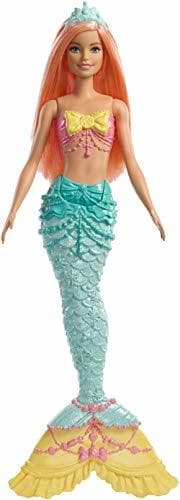 Product Barbie Dreamtopia - Muñeca Sirena con pelo naranja