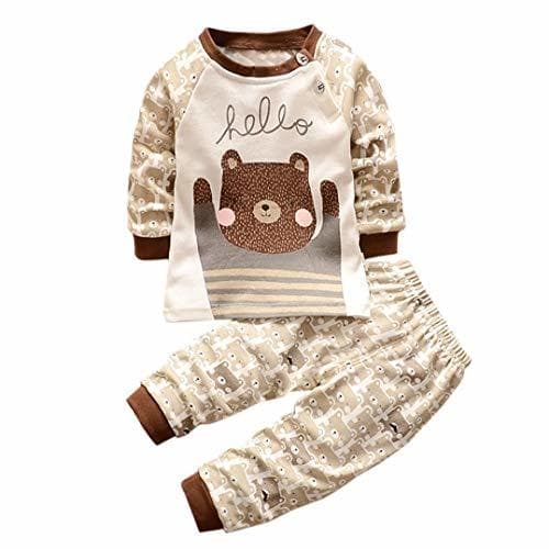 Producto K-youth Ropa Bebé Niño Otoño Invierno Infantil Recien Nacido Camisas de Manga