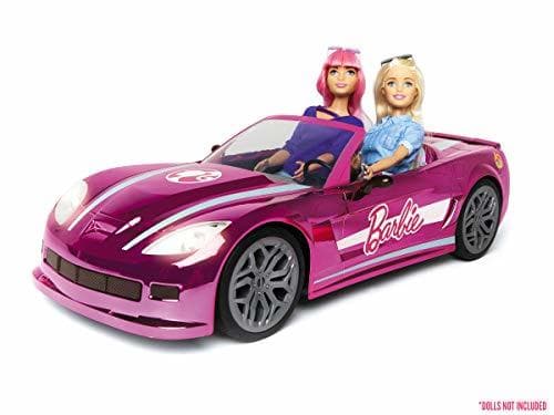 Product Mondo-63619 Coche R/C Barbie Dream Car, 40x17,5x12x5 cm, con Pilas y batería