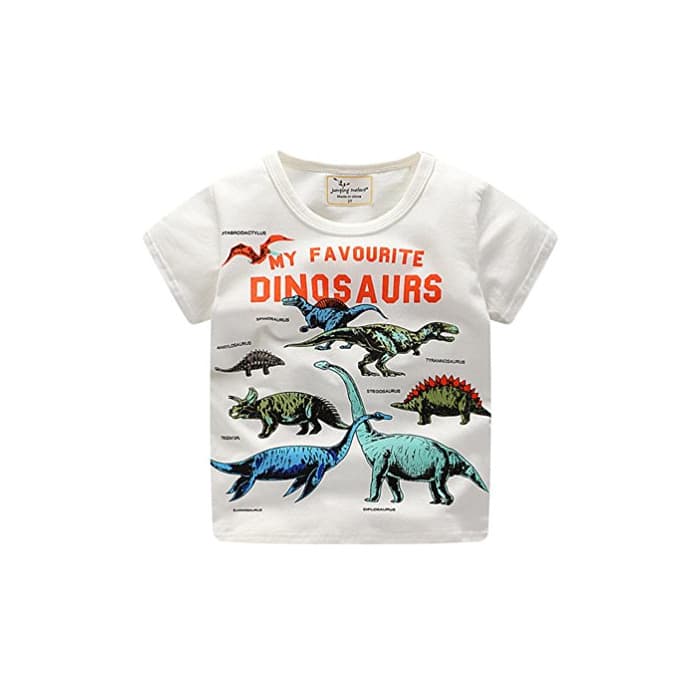 Product Niño Bebe T-Shirt,Sonnena Niño Infantil Baby niños Ropa Manga Corta Dinosaurio impresión