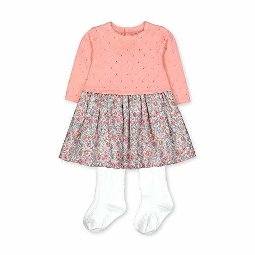 Product Mothercare NB PF Knit & Woven DRS W Tight Conjunto,