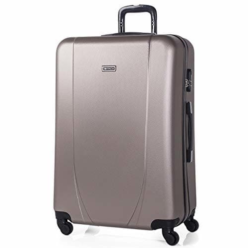 Producto ITACA - Maleta de Viaje Grande XL Rígida 4 Ruedas Trolley 75