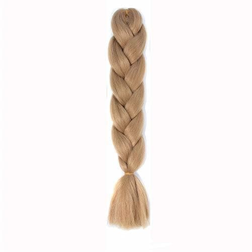 Product Trenza de pelo sintético liso, Ularma 24 Pulgadas De Color Monocromo Grandes