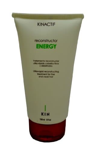 Lugar Kin Kinactif Energía Reconstructiva Reconstructiva Tratamiento Ultra-rápido y debilitado por 150ml Cabello