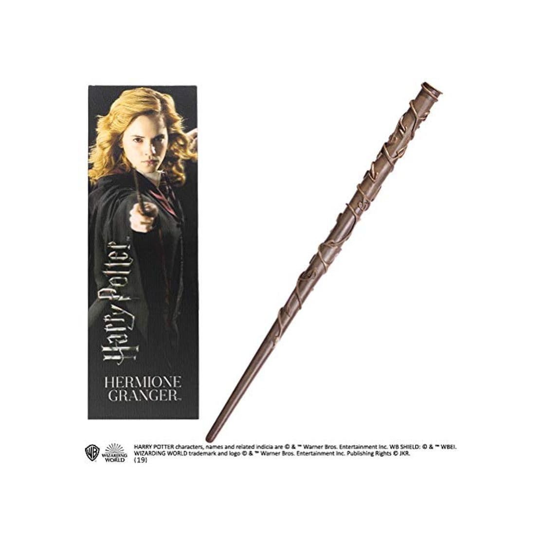 Product Noble Collection- Réplica Harry Potter Varita y Marcapáginas 3D Hermione Granger,