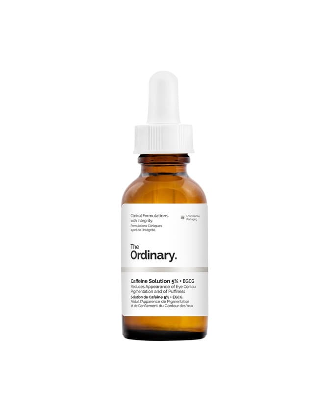 Belleza Solución The Ordinary, de cafeína 5%