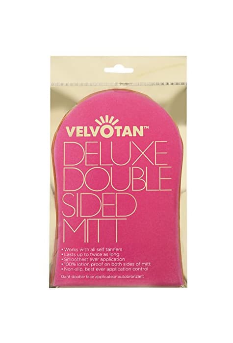 Producto Velvotan Deluxe doble cara bronceado Mitt