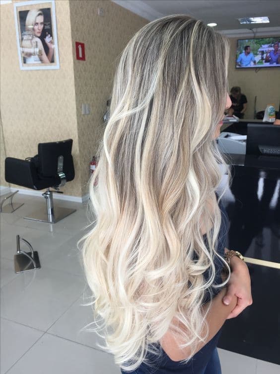 Moda Cabelo loiro