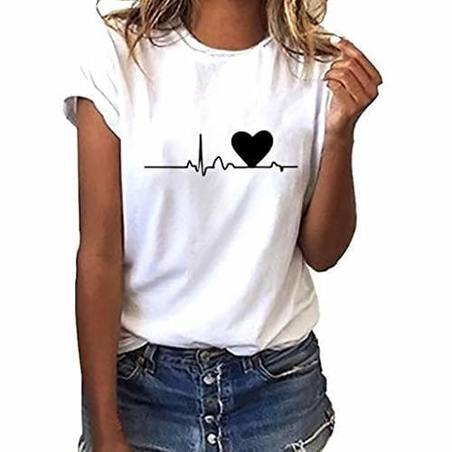 Fashion Camiseta de Mujer