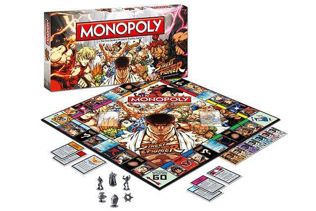 Moda Monopoly Street Fighter 