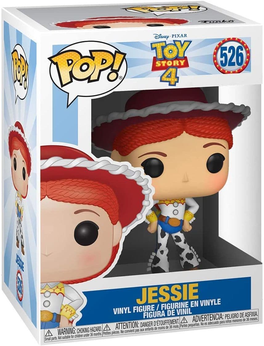 Juego Funko- Pop Vinilo: Disney: Toy Story 4: Jessie Figura Coleccionable,