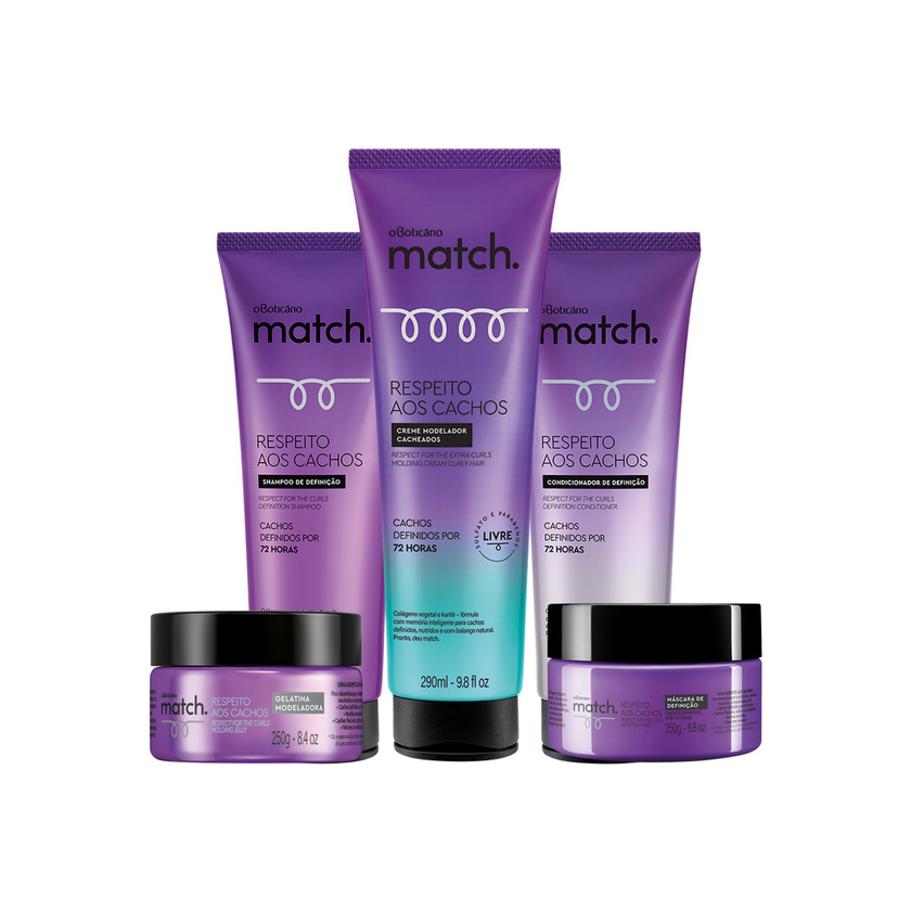 Producto Match respeito aos cachos