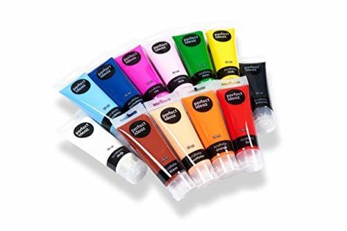 Product perfect ideaz Set de Pinturas acrílicas 12 x 75 ml