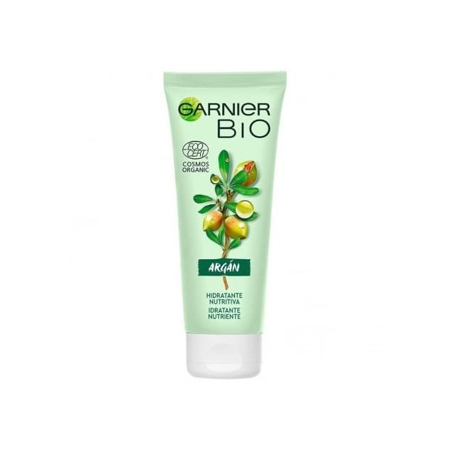 Beauty Garnier BIO Crema Hidratante con Aceite de Argán y Aloe Vera Ecológicos