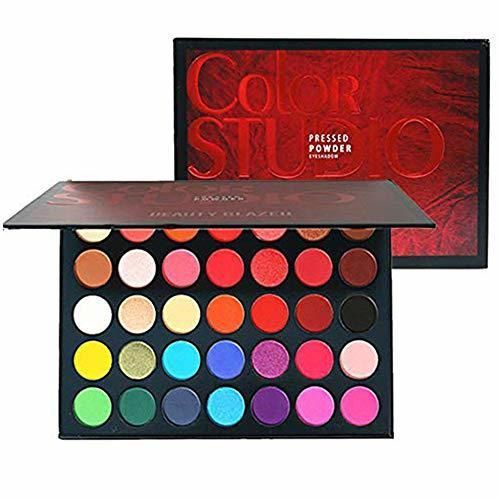 Beauty Beauty Glazed Nuevo 35 Color Maquillaje Paleta de Sombra de Ojos Shimmer