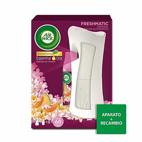 Beauty Air Wick Ambientador Freshmatic Completo Delicias de Verano