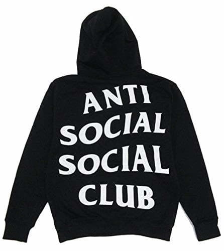 Fashion Sudadera Anti Social Club con Capucha