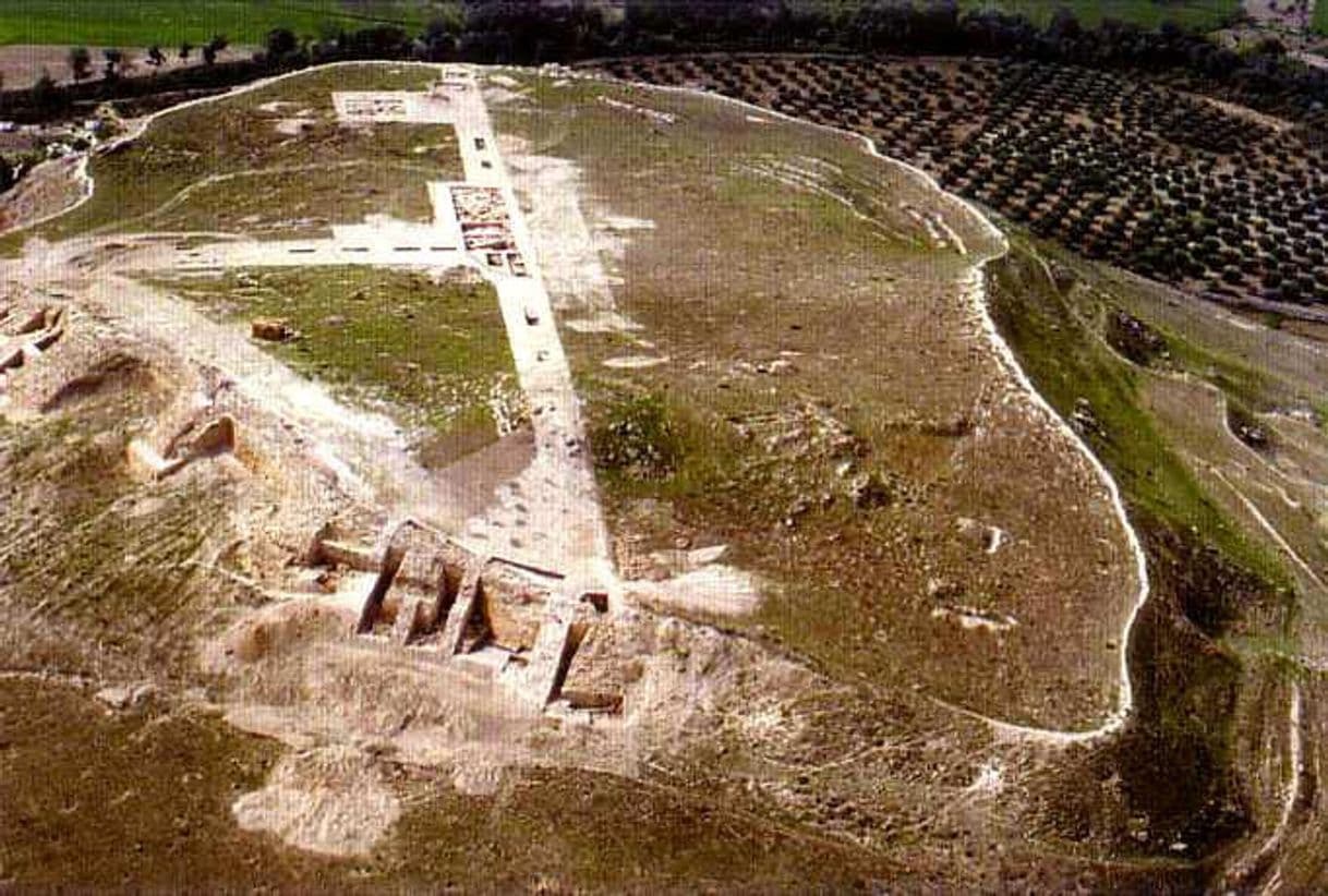 Lugar Oppidum Íbero de Puente Tablas