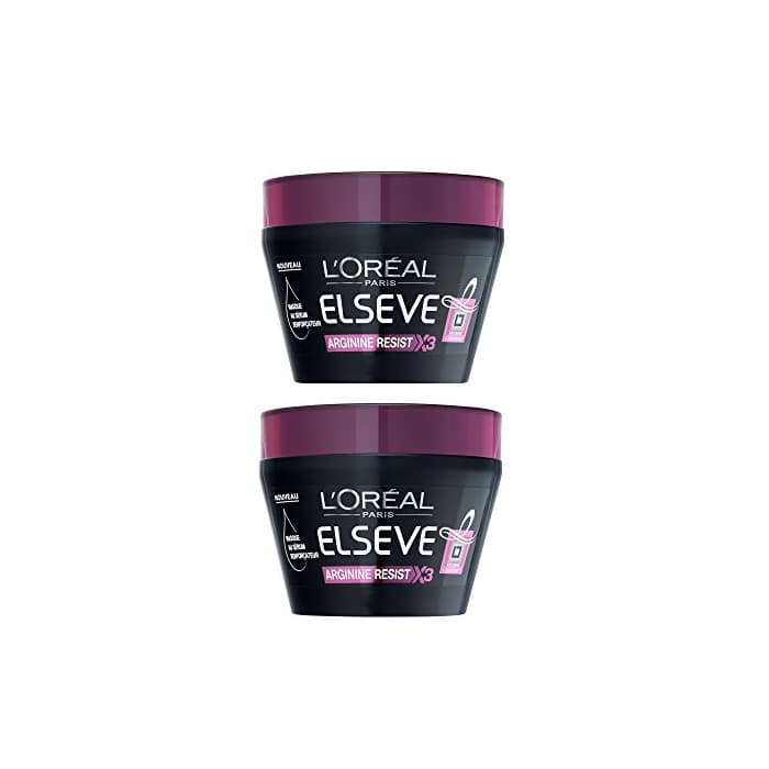 Producto L’Oréal Paris Elseve Arginine Resist X3 - Mascarilla fortificante para cabellos finos