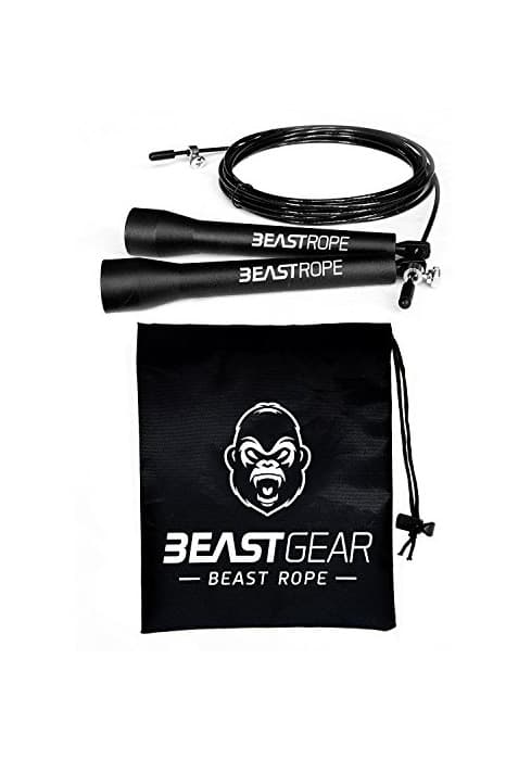 Fitness Cuerda para saltar de alta velocidad de Beast Gear. Comba de CrossFit