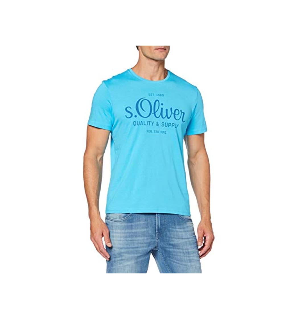 Fashion s.Oliver 03.899.32.5264 Camiseta, Azul