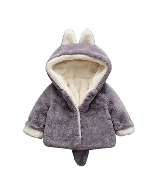 Producto Abrigos Bebé, Niña Infant Ropa Otoño Invierno Chaqueta con Oreja de Conejo