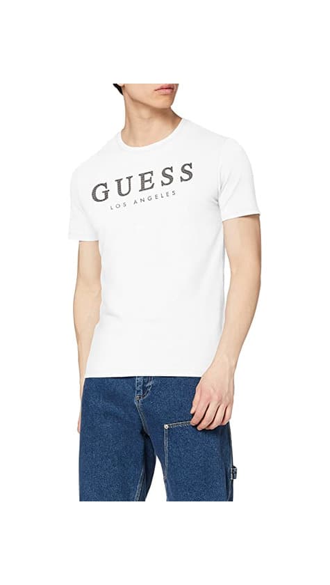 Moda Guess Cn SS Original Logo Camiseta