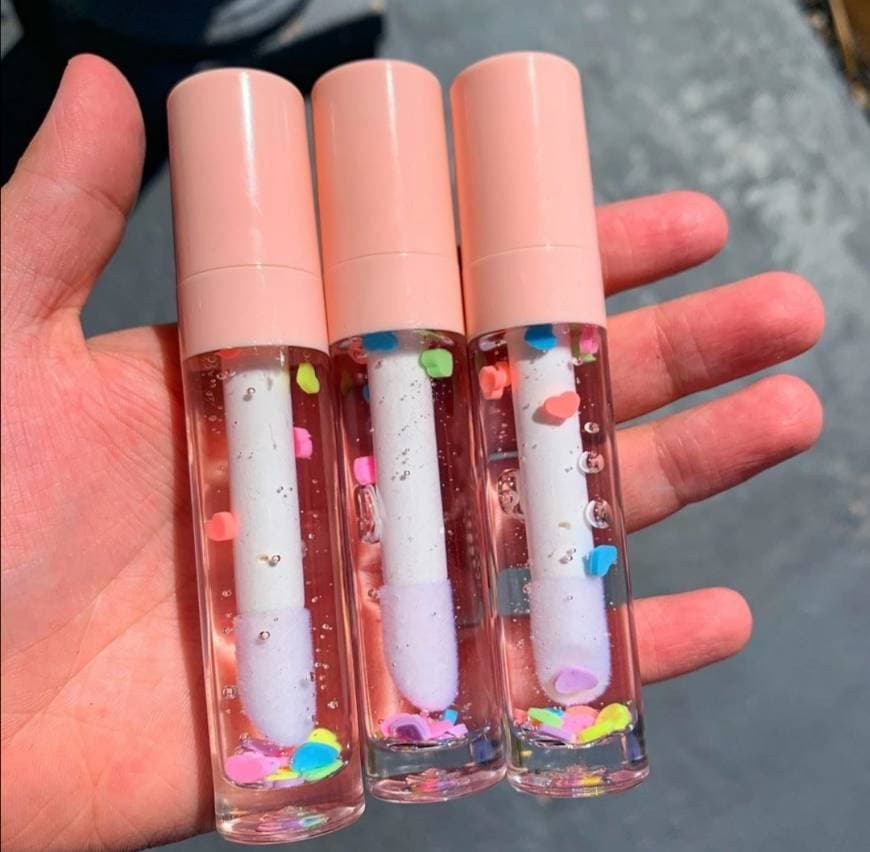 Product Heart sprinkles gloss💗