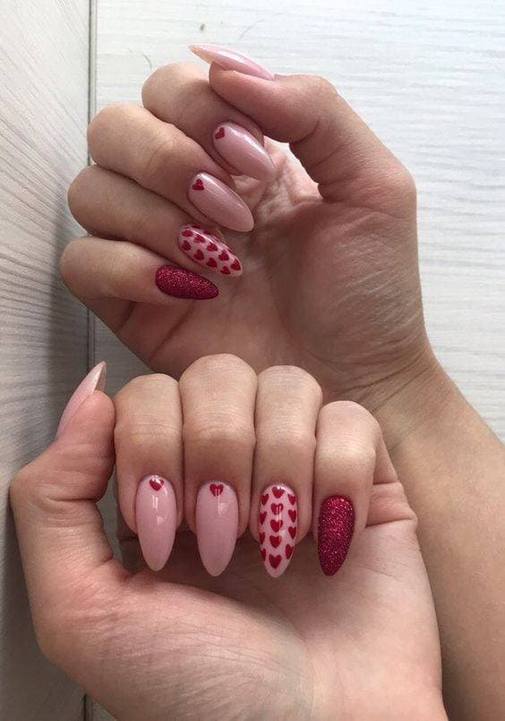 Moda Heart nails💗