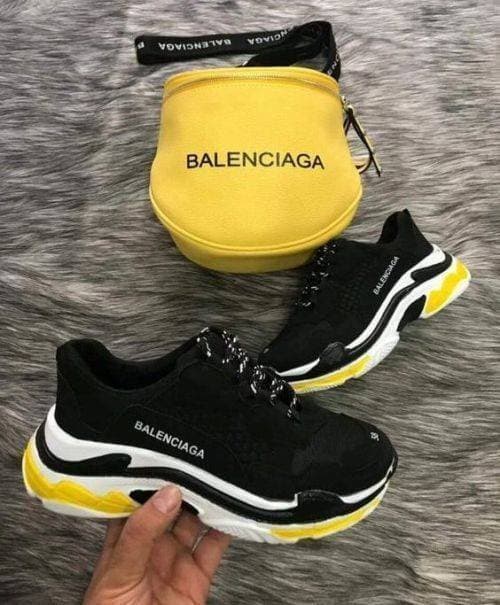 Moda Black and yellow balenciaga💛🖤