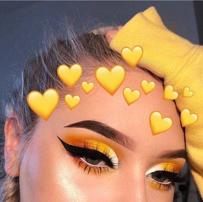 Moda Yellow make up💛