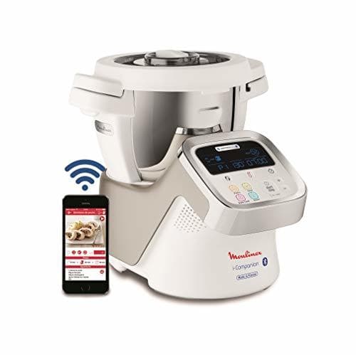 Elemento de la categoría hogar Moulinex i-Companion HF900110 - Robot de cocina Bluetooth 13 programas y 6