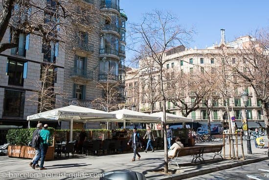 Lugar Rambla de Catalunya