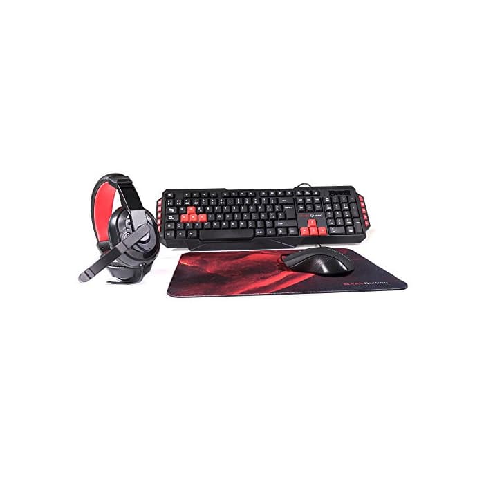 Producto MARSGAMING Mars Gaming MRCP1 - Pack de 4 Productos Gaming