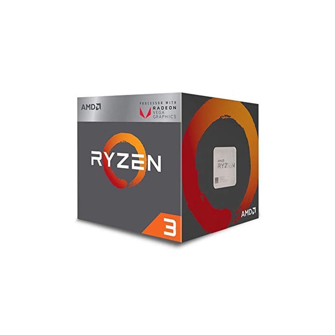 Electrónica AMD Ryzen 3 2200G, Procesador con Cooler Wraith Stealth (3.5 hasta 3.7