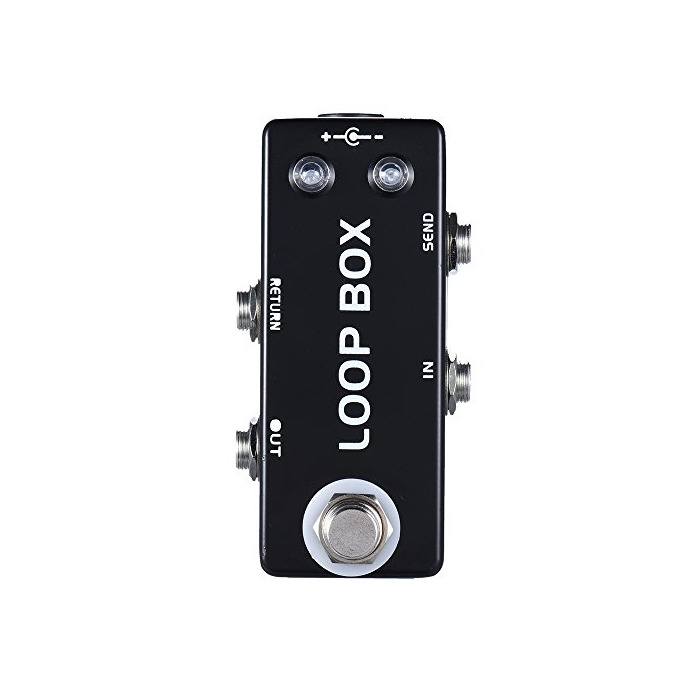 Product ammoon Mini Guitarra Pedal de Efecto Loop Box Caja de Bucle Selección