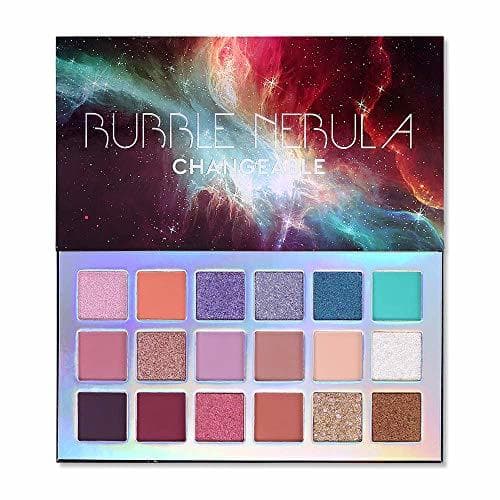 Producto Bubble Nebula maquillaje de sombra de ojos de 18 colores Smooth en