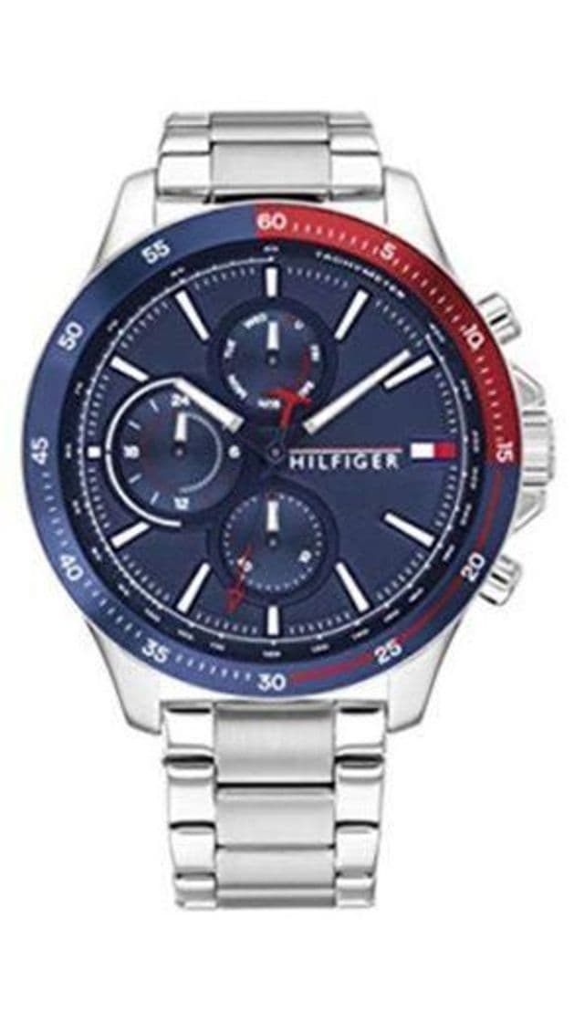 Producto Tommy Hilfiger Reloj Analógico para Hombre de Cuarzo con Correa en Acero Inoxidable 1791718