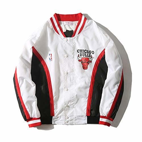 Product Chicago Bulls Warm Up Chaqueta Retro Rojo Blanco