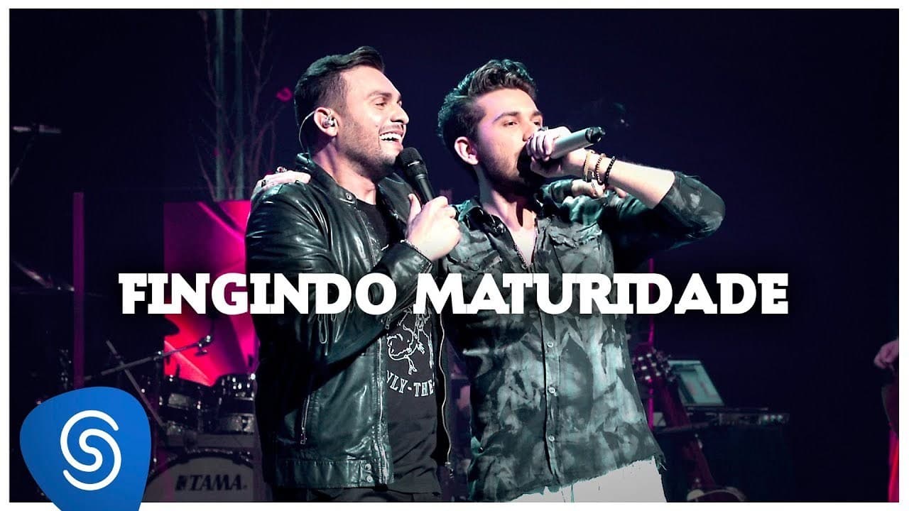 Canción Fingindo Maturidade - Ao Vivo