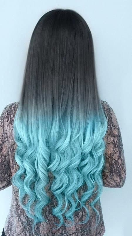 Fashion Blue hair | hairstyle 💕