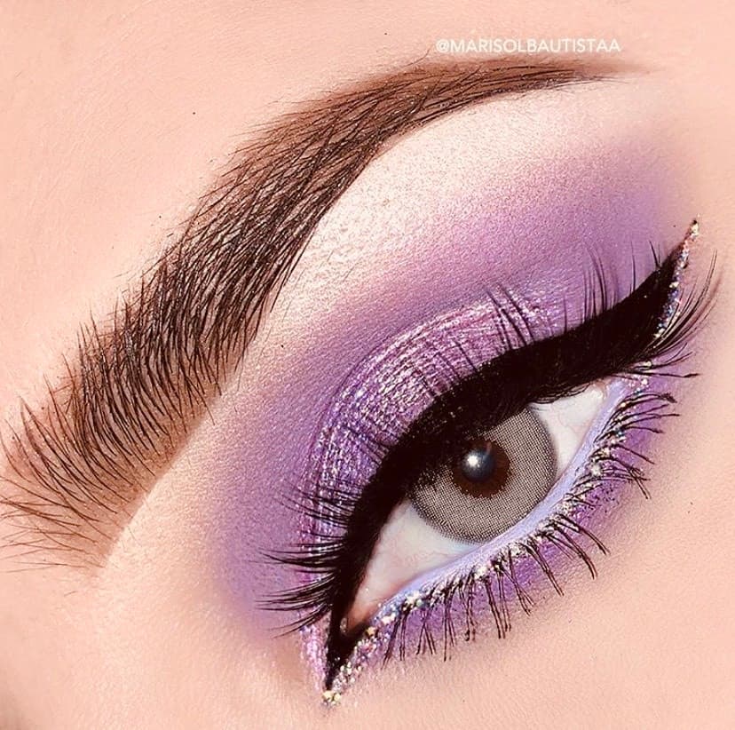 Fashion Pastel violet eye. 💜